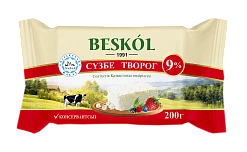 Творог BESKOL 200г 9%